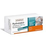 Hydrotalcit-ratiopharm 500 mg Kautabletten – Schnelle Linderung von säurebedingten Magenbeschwerden wie Sodbrennen,100 Kautabletten