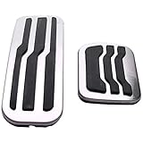 Watlsuz Edelstahl Gas Kraftstoff Pedal Pad Pedale Abdeckung F¨¹r Explorer 2015-2018 Lhd Auto Styling