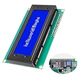 LCD Display Modul Binghe 2004 LCD Display 16x2 Zeichen Display Modul I2C IIC Display 5V LCD mit Hintergrundbeleuchtung Blauem Bildschirm kompatibel mit Arduino mit Raspberry Pi