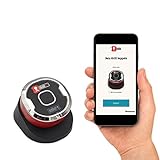 Weber iGrill Mini - intelligentes Fleischthermometer mit Bluetooth inkl. Fühler, Kontrolle per Smartphone App, Magnethalterung am Gehäuse, platzsparend (7220)