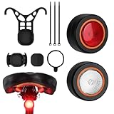 Bremslicht für Radfahren, wasserdicht, intelligentes Rücklicht mit Bremssensor, intelligente Beleuchtung mit Sensor, 5 Magnetmodi, für Scooter, Berge und Straße