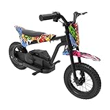 Elektro Motorrad, 150W Elektromotorrad Kinder, 8/12 KMH Geschwindigkeitsmodus, Tragfähigkeit 65 kg, Elektro Motocross für Kinder und Jugendliche ab 6 Jahren