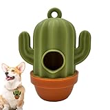 Müllbeutelspender - Hundekot-Auffangbeutel-Halter, Spender Kaktusförmiger tragbarer Halter für Hundekot,Tragbarer Hundekotbeutelhalter | Outdoor-Behälter zum Wandern und Spazierengehen