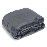 KaMel GmbH 9 kg Gewichtsdecke | ca. 135 x 200 cm | Entspannungsdecke – schwere Bettdecke | Anti-Stress Decke | Therapiedecke
