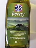 Beray Aromatisiertes Speiseöl mit Olivenöl – 1L – Hochwertiges aromatisiertes Speiseöl mit Olivenöl – Ideal zum Kochen und Verfeinern von Gerichten