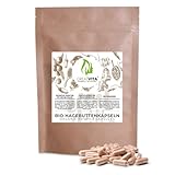 Bio Hagebutten Kapseln 420 Stück | 500mg/Tabletten Hagebuttenpulver - 3000mg Tagesdosis | 100% rein ohne Zusätze | Laborgeprüft EU-Anbau (DE-ÖKO-037) | GreatVita
