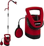 Einhell Regenfasspumpe GE-SP 3546 RB (350 W, max. Fremdkörpergröße 2,5 mm, max. Fördermenge 4.6 L/h, max. Förderhöhe 11 m, stufenloser Schwimmschalter, Kunststoff-Pumpengehäuse)