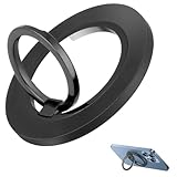 Fonyiunce Handy Ring Halterung, 360 Grad Drehung Magnetische Ringhalterung, Verstellbarer Handy Griff, Kompatibel mit iPhone 16-12 Serie, Smartphone mit Metallplatte(inbegriffen)