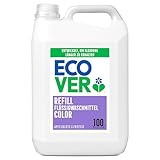 Ecover Waschmittel Color Nachfüllpack, flüssig, mit Apfelblüten- und Freesienduft, 100 Waschladungen, 1 x 5L