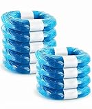 9 Stück Nachfüllpackung Nachfüllfolienringe Nachfüllbeutel kompatibel Nachfüllkasse für Windeleimer& Katzenstreu Eimer