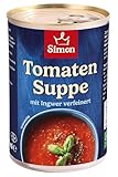 SIMON Tomatensuppe Rustico | Rustikale Tomatensuppe mit Ingwer | 380ml