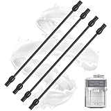 Milchschlauch 4er Set für Siemens EQ6 plus s700, EQ7 - Ersatzschläuche Kompatibel mit Siemens Kaffeevollautomat EQ6 series 300/500/700 und Bosch VeroAroma Kaffeemaschine