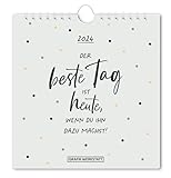 Postkartenkalender 2024 Der beste Tag: Postkartenkalender