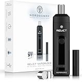 Norddampf RELICT Kräuter Vaporizer | Premium Verdampfer für Kräuter | DHS & Intelisense Technologie | 2600 mAh | Isolierter Luftstrom | Viele Sessions | 30s Heizzeit | BLACK (DEEP BLACK)