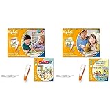 Ravensburger tiptoi Starter-Set 00114: Stift und Bauernhof-Buch & tiptoi Starter-Set 00113: Stift und Wörter-Bilderbuch Kindergarten- Lernsystem für Kinder ab 3 Jahren