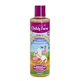 Childs Farm 2 in 1 Kinder Shampoo & Duschgel 250 ml | Brombeere und Bio-Apfel | Geeignet für trockene, empfindliche und auch zu Neurodermitis neigende Haut