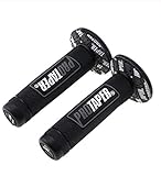 Motorrad Protaper Griffe Motocross Grip Lenker Dirt Pit Bike 7/8' Handlebar GUMMIgel-Dual Density MX Grips (Color : Black)