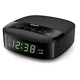 Philips Audio Radiowecker UKW Radio (Doppelter Alarm, Sleep Timer, Kompaktes Design) - TAR3205/12