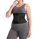 Mtbricey Verstellbare Rückenstütze, Workout-Bauchband, postpartale Bauchwickel, Taillentrimmer, Schweißgürtel, Bauchgürtel, Korsett, Körperformer, Bodyshaper, Workout, Sport, für Damen und Herren