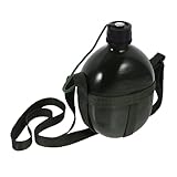 TOYANDONA Camping Wasserflasche Militärstil Auslaufsicher Leicht Outdoor Trinkflasche für Wandern Radfahren Picknick Camping