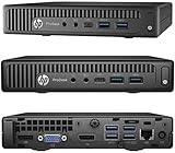 HP 10 Watt 18cm Silent Mini-PC Business Office Multimedia Computer mit 3 Jahren Garantie! | Intel®Celeron® 3900T 2x2.60GHz | 8GB DDR4 | 256 GB SSD | USB3 | Windows 11 Prof. 64-Bit | #7548