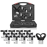 Reversible Sprühdüsenaufsätze,12 Stück, Düsenaufsätze für luftlose Sprühdüsen, luftloser Spray-Spitzen-Organizer (109,111,209,211,311,315,415...)