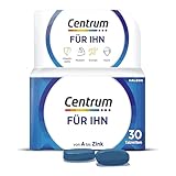 Multivitamin - Centrum Für Ihn, 30 St. - Hochwertiges Nahrungsergänzungsmittel speziell für Männer - Vitamine und Mikronährstoffe zur täglichen Komplettversorgung