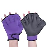 Schwimmhandschuhe, Schwimmhandschuhe für Frauen, Wasserschwimmhandschuhe von Webbbed | Tauchausrüstung aus Gummi zur Unterstützung des Trainings für den Körper