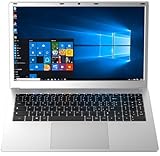 difinity Celeron Quad SSD (15,6 Zoll Full-HD) lautloses Notebook (Celeron® Quad N3450 2.20 GHz, 8GB DDR4, 512 GB SSD, USB 3.0, HD Graphics 500, LAN, m-HDMI, Windows 11, MS Office) #7986