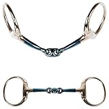 Harry´s Horse Olivenkopftrense Sweet Iron doppelt gebrochen 13mm, Größe:12.5