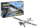 Revell 03835 Sports Plane Builder's Choice Luftfahrt originalgetreuer Modellbausatz für Fortgeschrittene, unlackiert, 1:32