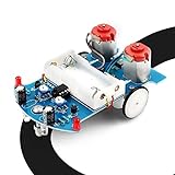 PEMENOLMINT Schulbildung Praxis Löten Lernen Elektronik Kit, Smart Car Löten Projekt Kits, Linie nach Roboter DIY Elektronik Bildung Schule Wettbewerb löten für anfänger