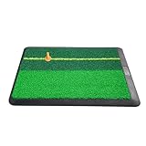 Golf Abschlagmatte | 30x40 cm Golfrasen Matte Für Indoor Training,Mit Rutschfester Gummibasis Als Trainingshilfe Für Grün, Wohnzimmer Und Garten