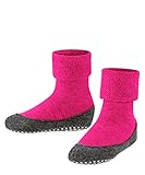FALKE Unisex Kinder Stoppersocken Cosyshoe K Hp Wolle Rutschhemmende Noppen 1 Paar, Rosa Gloss 8550, 29/30 EU