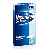 Nicotinell Kaugummi 4 mg Cool Mint, 24 St. – Das Nikotinkaugummi für die schrittweise Raucherentwöhnung und den sofortigen Rauchstopp