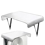 Klimaanlagenabdeckungen für Außengeräte - Wetterfester Sonnenschutz, wärmereflektierender Staubschutz | Outdoor-Schutzhülle für Wohnungsklimaanlage, Sommer-Sonnenschutz für Balkon, Terrasse, Sid