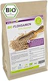 Vita2You BIO Flohsamen 99% Reinheit - 1000g Zippbeutel - Höchste Reinheit - 1kg indische Flohsamen - Premium Qualität