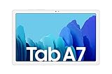 Samsung Galaxy Tab A7, Android Tablet, WiFi, 7.040 mAh Akku, 10,4 Zoll TFT Display, vier Lautsprecher, 32 GB/3 GB RAM, Tablet in Silber