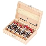 Haofy Titanbeschichtetes Forstnerbohrer-Set. Effiziente Holzbohrer für den Professionellen Einsatz, 15 Mm–35 Mm