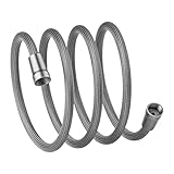 Brauseschlauch, abnehmbar, Verlängerung, manueller Brauseschlauch | geflochtener Auslauf für Badezimmer, Spüle, Küche, Außenbereich