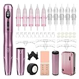 Biomaser Wireless Semi Permanent Make-up Maschinen-Kit mit 10 Stück Patronen Nadeln für Augenbrauen Lippen Eyeliner Ombre Puder Brauen Microshading Zubehör