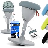 SteinLife Cone Bürohocker Ergonomisch [TESTSIEGER] Sitzhocker Höhenverstellbar [48-68cm] Ergonomischer Hocker für Büro [Schwingeffekt] Wackelhocker Stehhocker | Arbeitshocker rutschfest