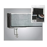 Donic-Schildkröt Tischtennisnetz Classic, robust und praktisch, Netzlänge justierbar, max. Plattenstärke 6,5 cm, 808306, schwarz/Weiß