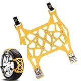 Reifenketten Für LKWs - 6pcs Anti -Skid -Schneeketten, Notfalltraktionskabel | Car SUV Reifengriff Für Bergfahre, Ländliche Straßen, Parkplätze, Campingreisen, Wintersicherheitfahrzeug