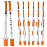 20 Stück 1ml /cc Kunststoff Mehrzweck-Messwerkzeuge Plastiktube Spritzen Einzeln verpackt (20)