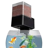 Automatischer Fischfutterautomat – Automatischer Schildkrötenfutterautomat | Integrierter Timer für Haustiere, professionelles Aquarium-Management-Gerät, innovatives elektronisches Tank-Fütterungszube