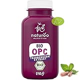 OPC 90% | Traubenkernextrakt hochdosiert Für 3 bis 7 Monate | 210 Kapseln | Reich an Antioxidantien, Polyphenolen und Flavonoiden | 500 mg Pulver pro Dosis| Hilft den Blutdruck zu senken