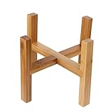 Pflanzenständer Zimmerpflanzenständer Holzständer Holzdeko Mini Pflanzgefäße Indoor Blumentopfständer Blumentopfständer für Blumentisch Standplatte