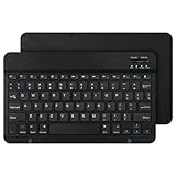 AXFEE Ultradünn Bluetooth Tastatur, Wireless Tastatur für i-Phone (iOS), i-Pad 10.2, i-Pad 9.7 2018/2017, i-Pad Air 5/4/3/2/1, i-Pad Pro 12.9/11/10.5/9.7,i-Pad 4/3/2/1, i-Pad Mini