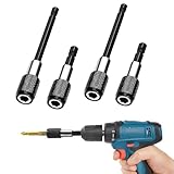 KQOZG 4 Stück Schnellwechsel Bithalter Geeignet (60mm/100mm)